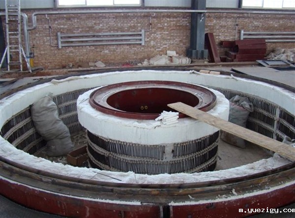 2500mm井式炉安装施工