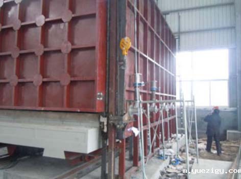 浙江海盐天然气热处理炉安装调试