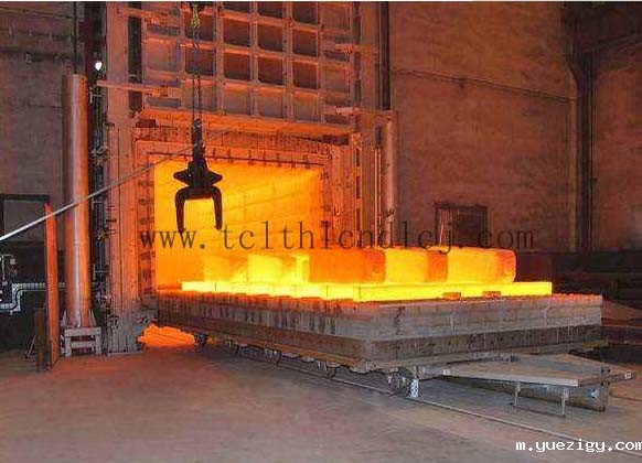 台车式淬火炉热处理图